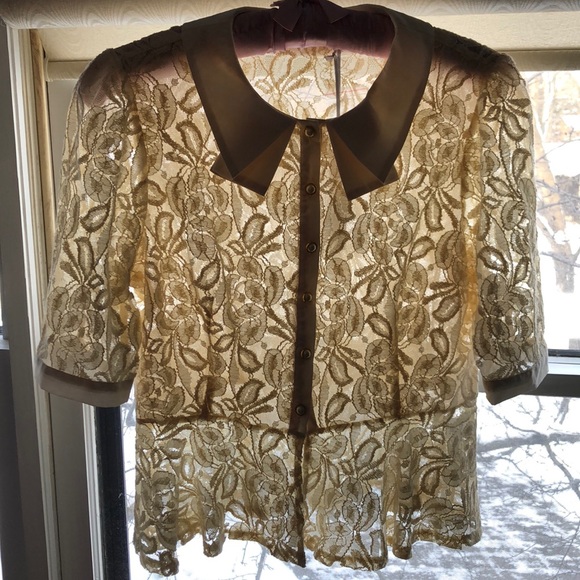 ModCloth New Lace Shirt - Picture 6 of 6